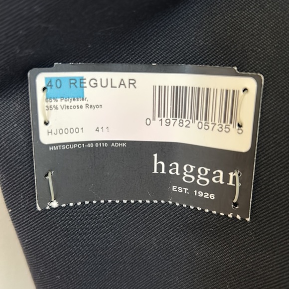 NWT Men’s Navy Suit Jacket / Blazer - Haggar - Picture 8 of 8